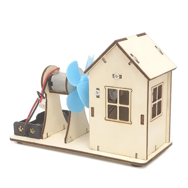 Kids Electric Wind Power Station DIY STEM Learning Tool - Image 5