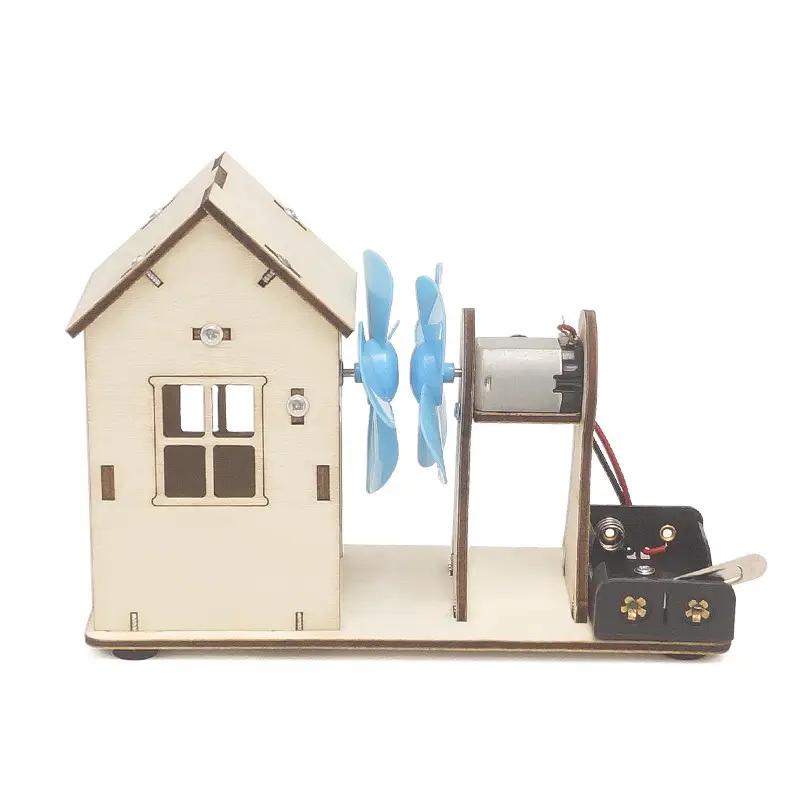 Kids Electric Wind Power Station DIY STEM Learning Tool - Image 6