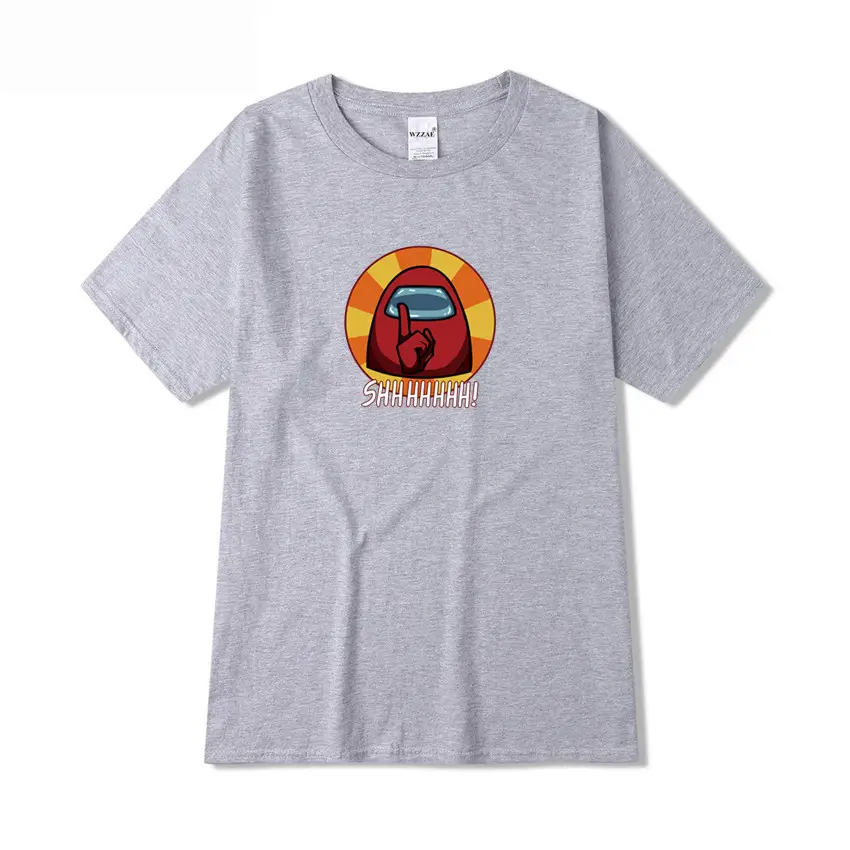 Among Us Printed Light Blue T-Shirt for Men Women - Image 3