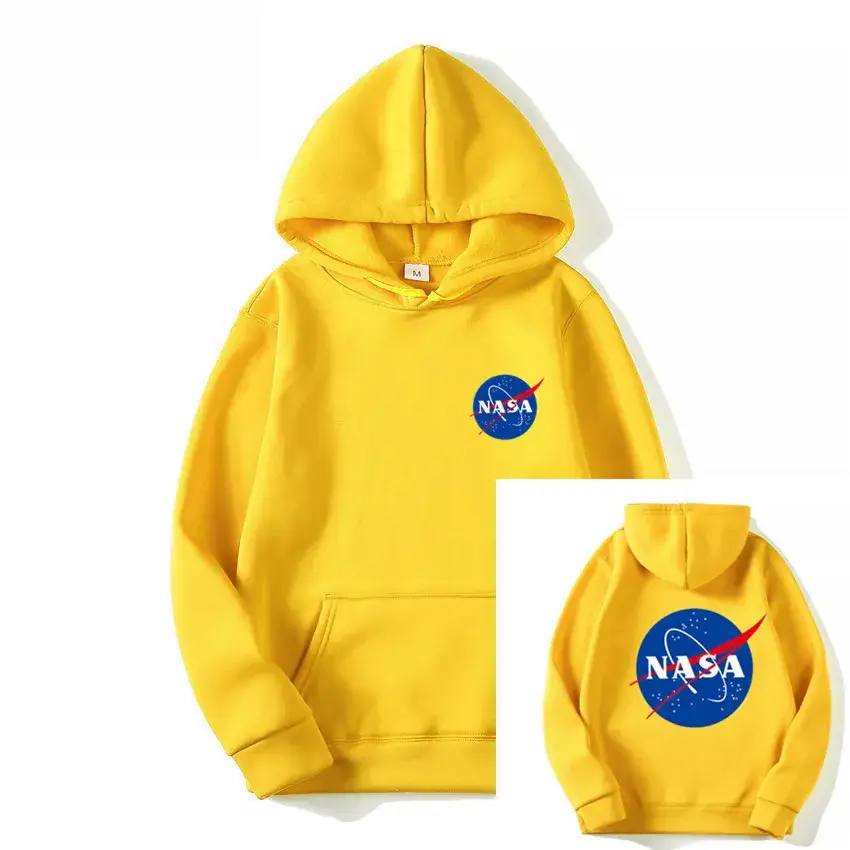Orange NASA Logo Hoodie for Boys - Image 30