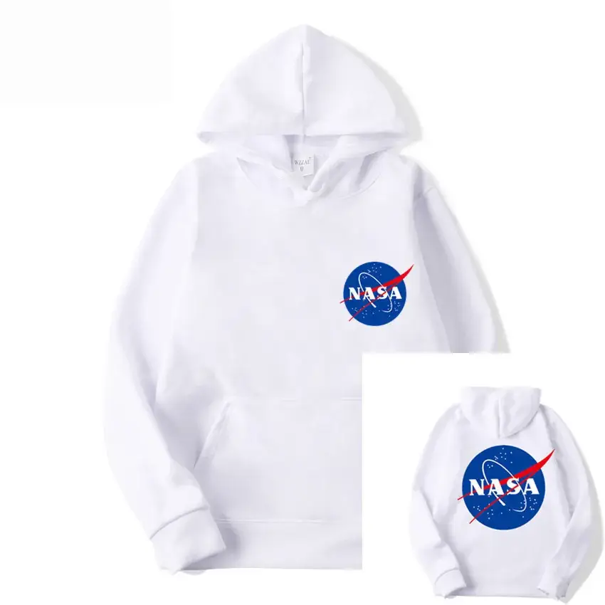 Orange NASA Logo Hoodie for Boys - Image 32