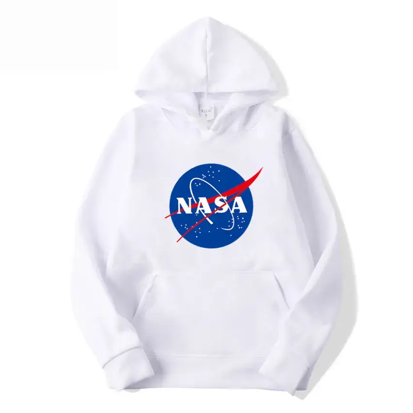 Orange NASA Logo Hoodie for Boys - Image 20