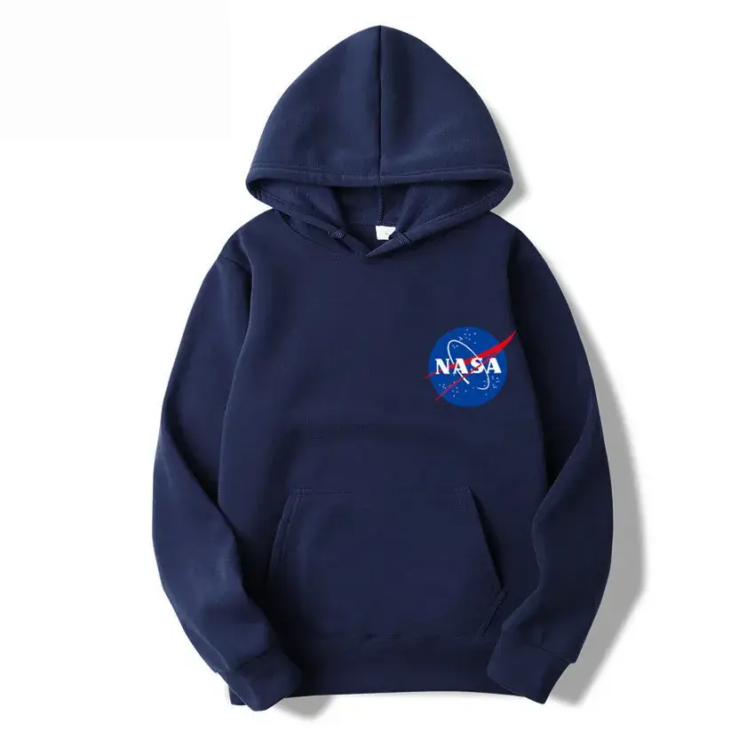 Orange NASA Logo Hoodie for Boys - Image 11