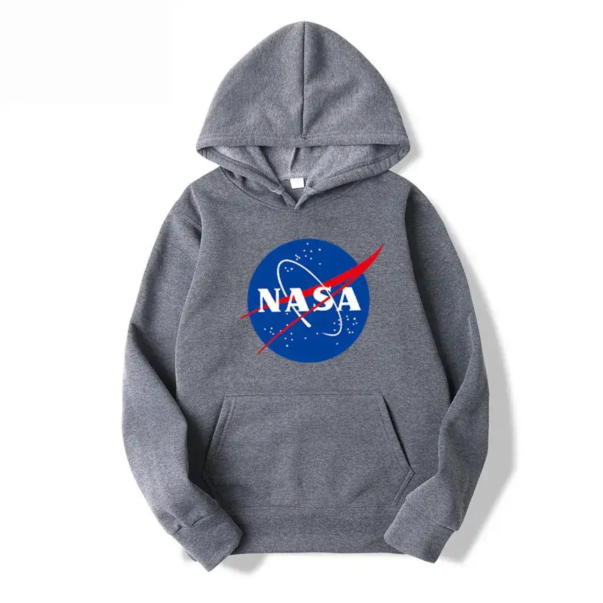 Orange NASA Logo Hoodie for Boys - Image 14