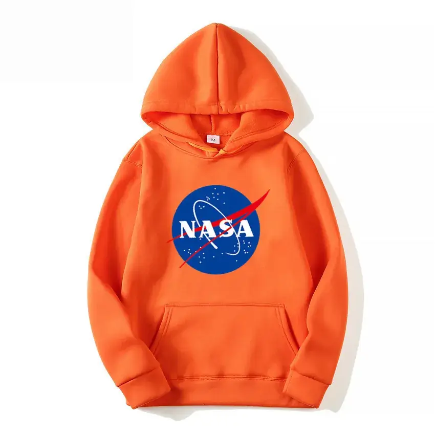 Orange NASA Logo Hoodie for Boys - Image 15
