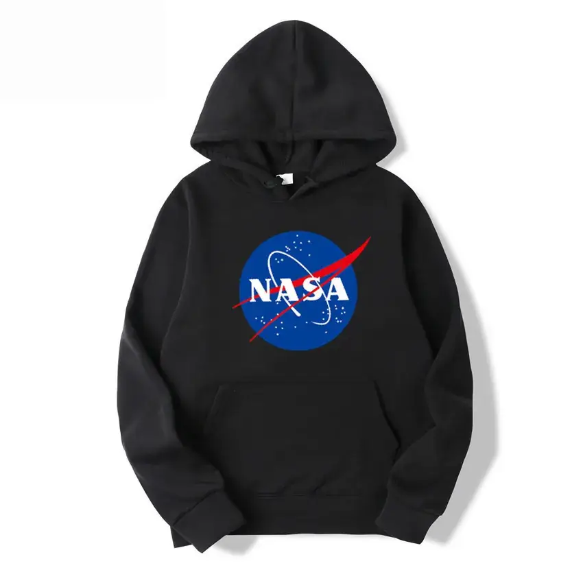 Orange NASA Logo Hoodie for Boys - Image 17