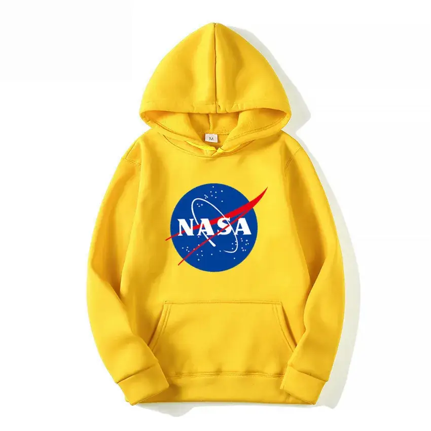 Orange NASA Logo Hoodie for Boys - Image 18
