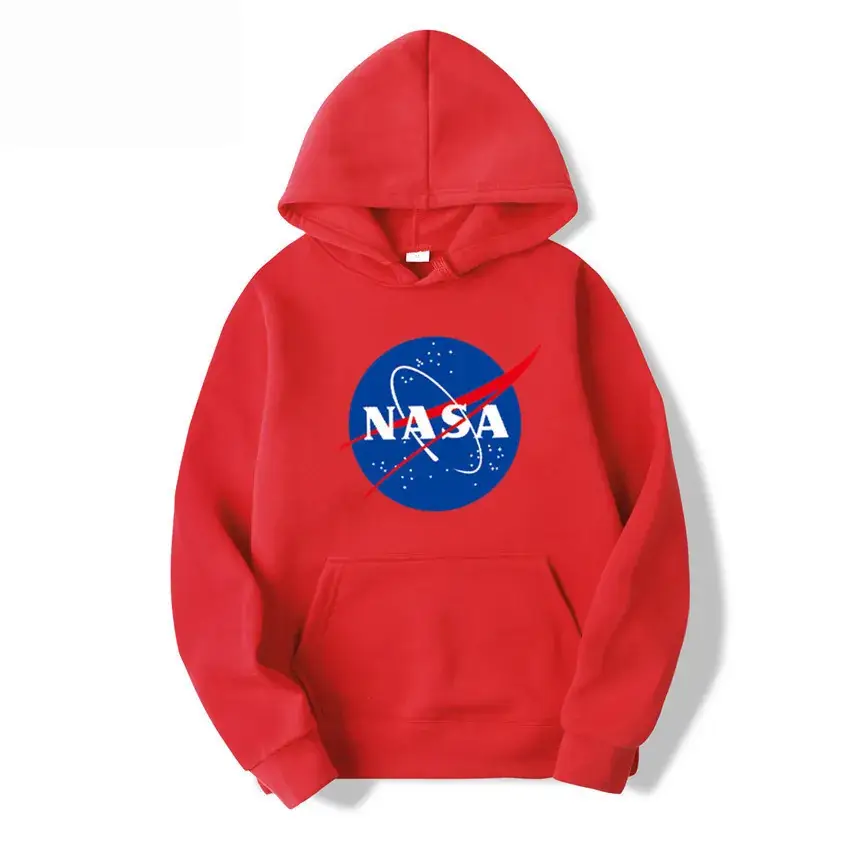 Orange NASA Logo Hoodie for Boys - Image 19