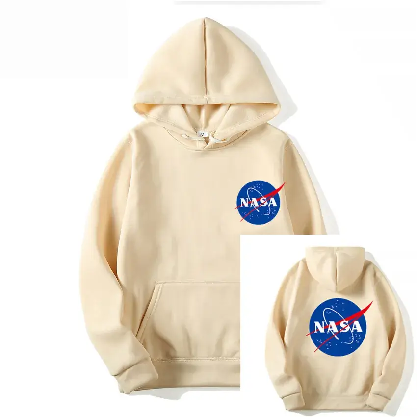 Orange NASA Logo Hoodie for Boys - Image 25