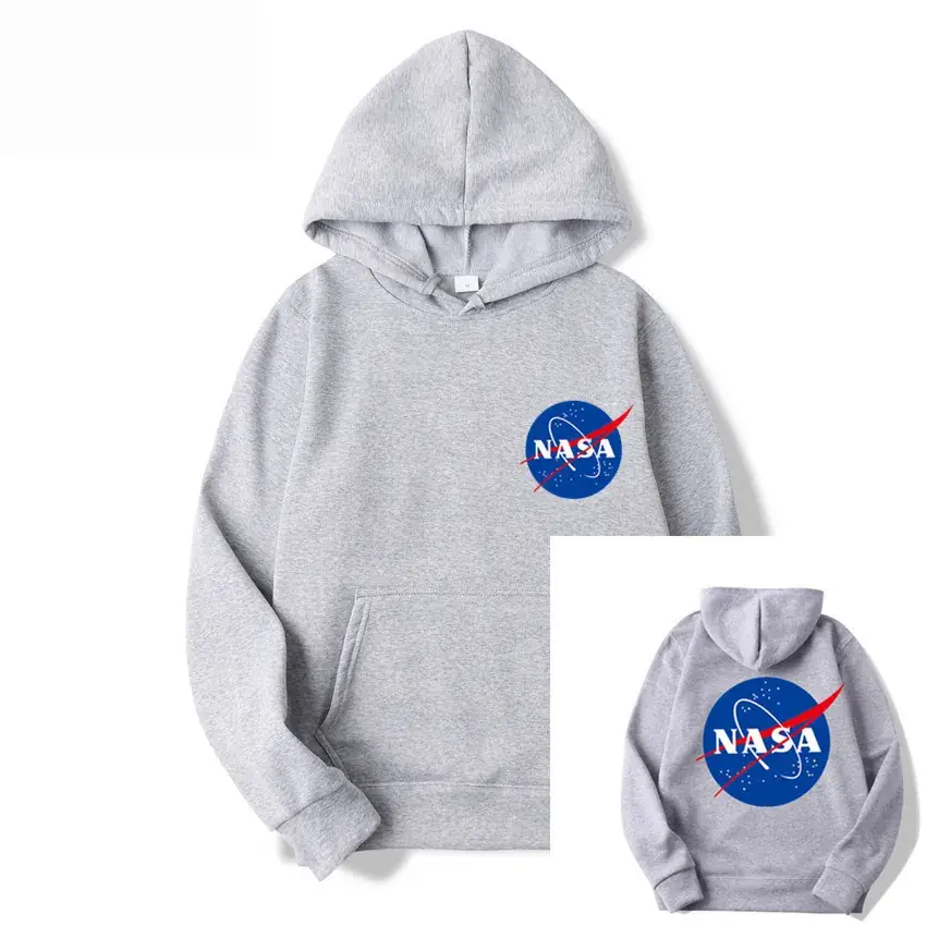 Orange NASA Logo Hoodie for Boys - Image 28