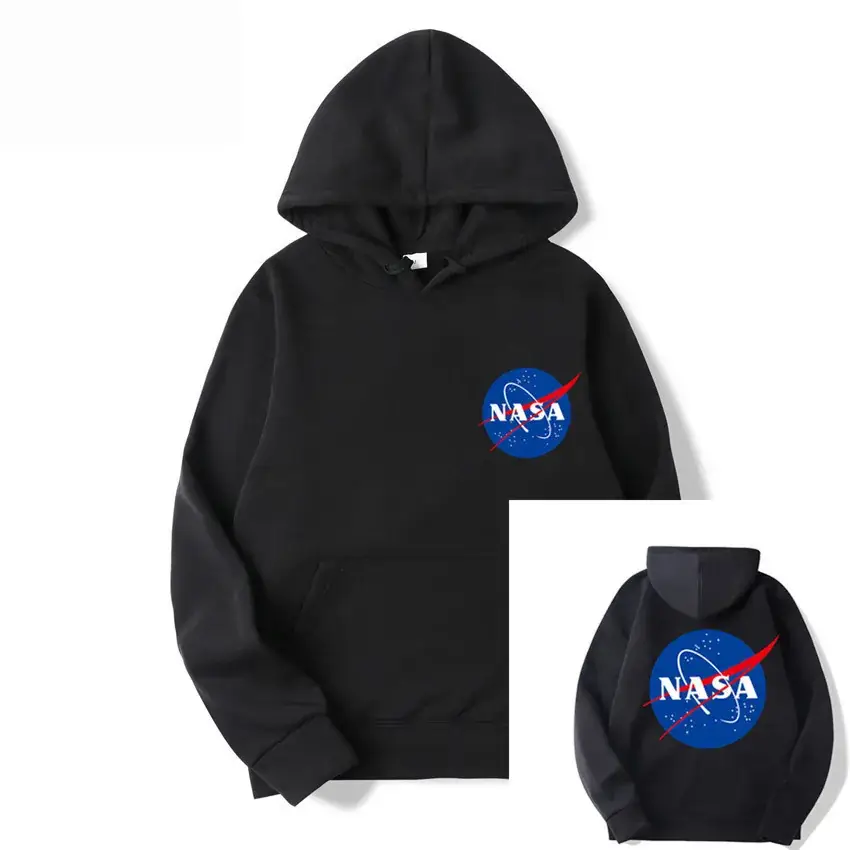 Orange NASA Logo Hoodie for Boys - Image 29