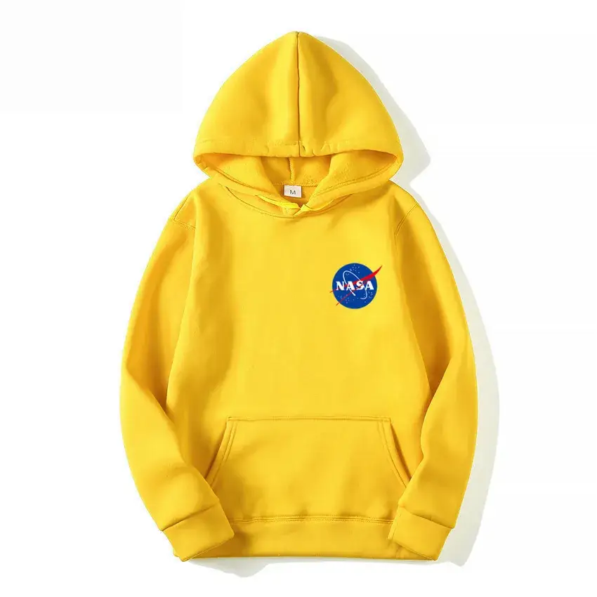 Orange NASA Logo Hoodie for Boys - Image 6