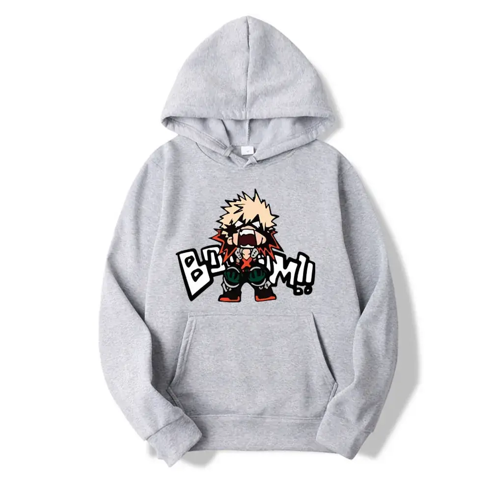 Men Cross Border Hooded Sweatshirt Black KA18 Graphic