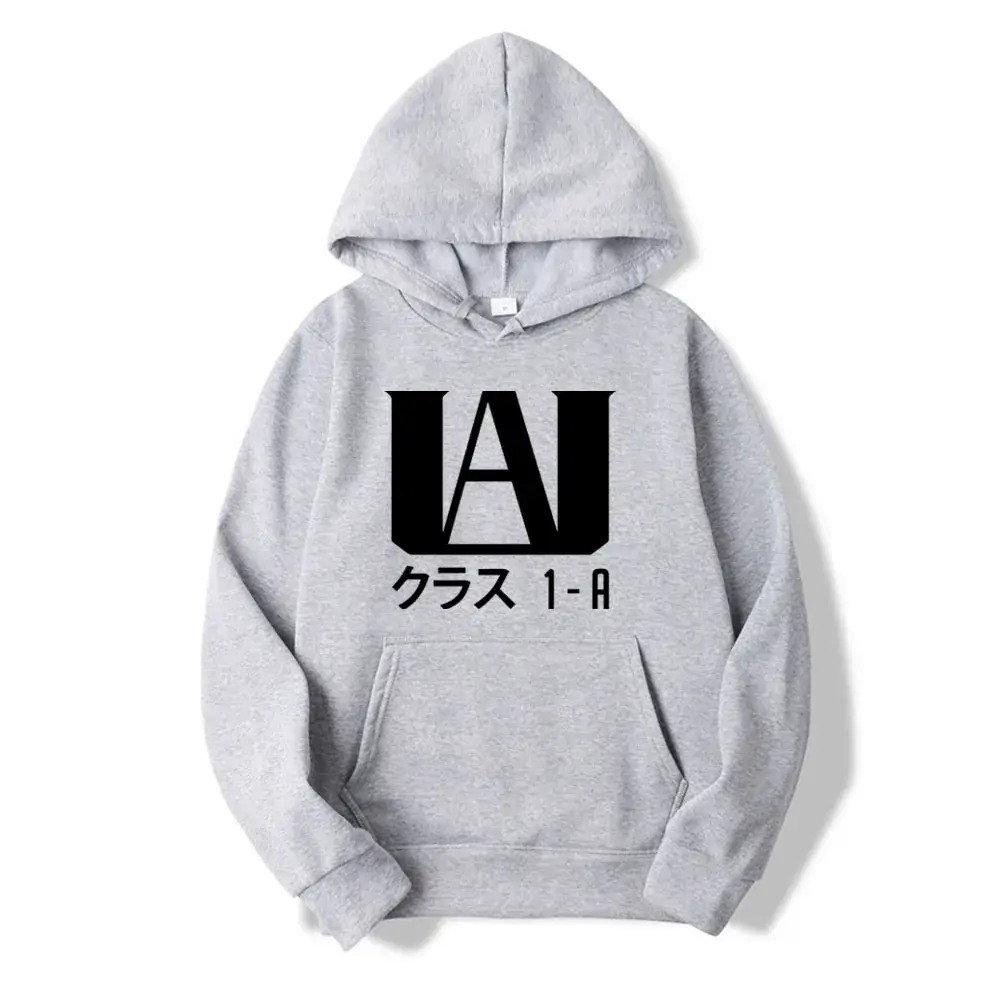 Men Cross Border Hooded Sweatshirt Black KA18 Graphic