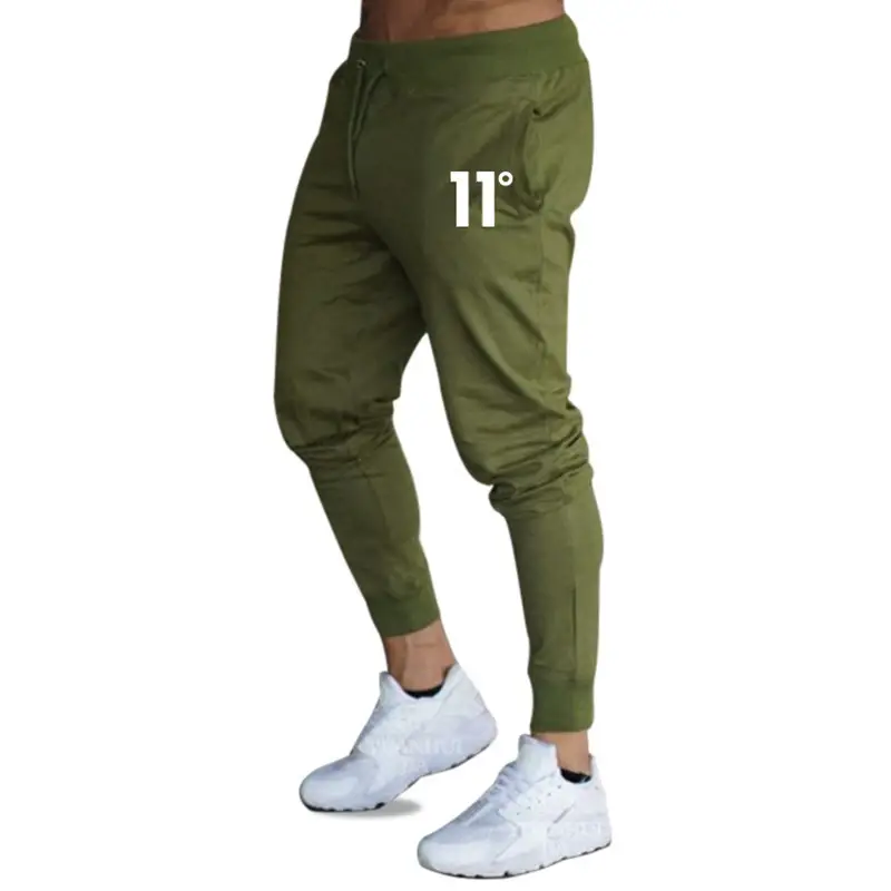 Men's Maroon Slim Fit Sports Pants with 11th Design - Image 12