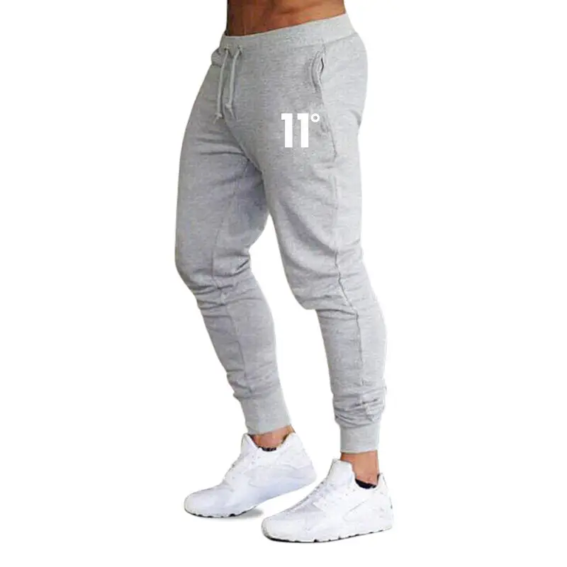 Men's Maroon Slim Fit Sports Pants with 11th Design - Image 2