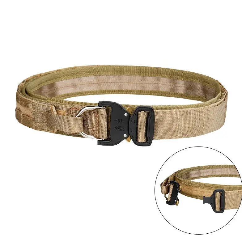 Double Thickened Tactical Belt Cobra Nylon Upgraded