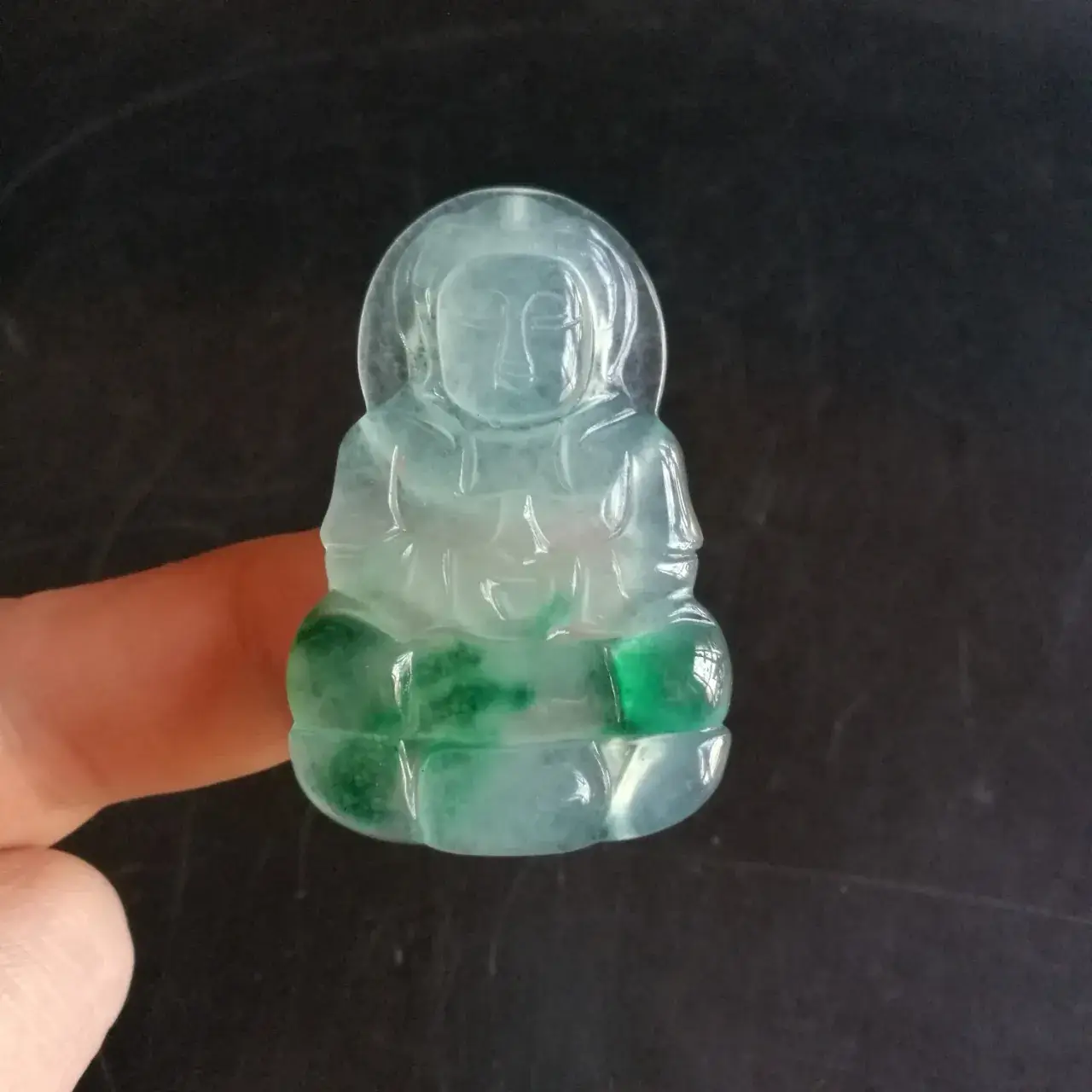 Guanyin Burmese Jade Pendant for Men Women — feature 1