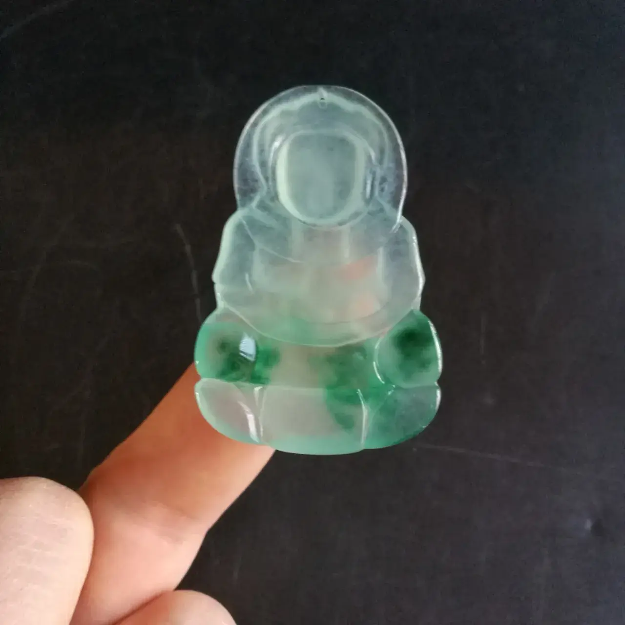Guanyin Burmese Jade Pendant for Men Women — feature 6