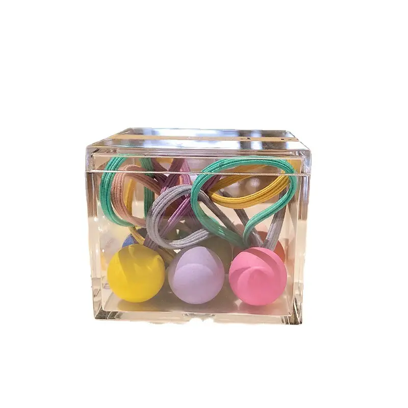 Girls' Mini Rubber Hair Ties for Kids