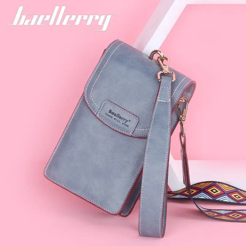 Women's Large Capacity Korean Style Phone Bag with Long Wallet - Image 12