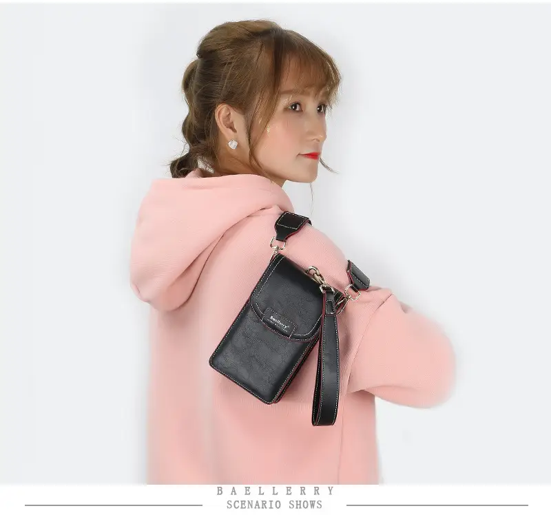 Women's Large Capacity Korean Style Phone Bag with Long Wallet — feature 16