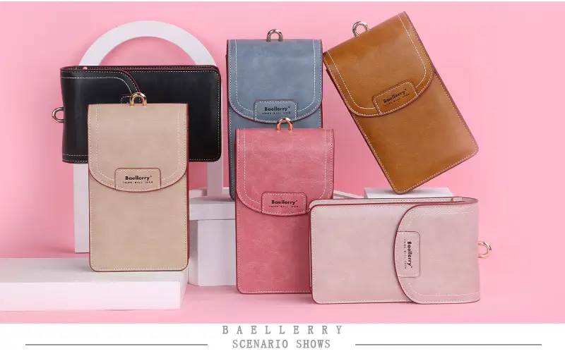 Women's Large Capacity Korean Style Phone Bag with Long Wallet — feature 17