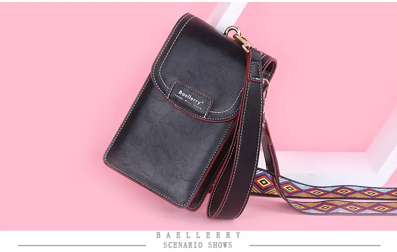 Women's Large Capacity Korean Style Phone Bag with Long Wallet — feature 21