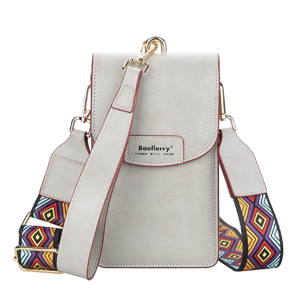 Women's Large Capacity Korean Style Phone Bag with Long Wallet - Image 8