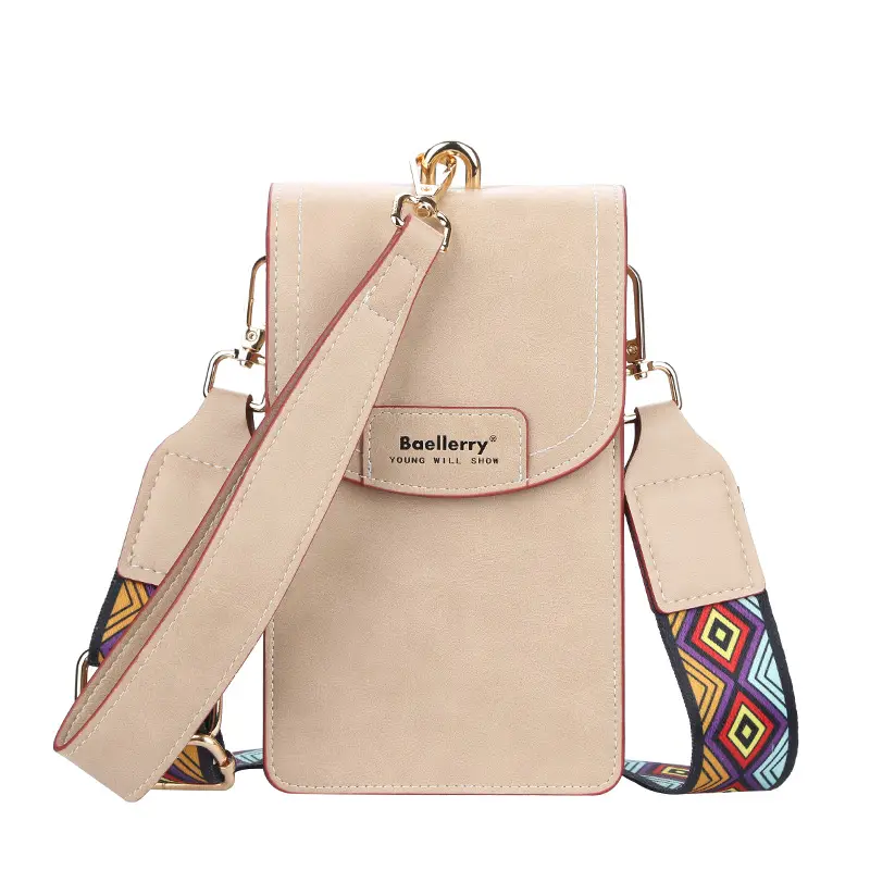 Women's Large Capacity Korean Style Phone Bag with Long Wallet - Image 7