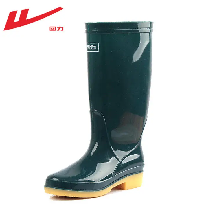 Pull-Back Rain Boots for Women, Waterproof and Non-Slip Rubber Shoes, Autumn High-Top Rain Boots, Water Shoes, Summer Overshoes, Fashionable and Versatile - Image 7
