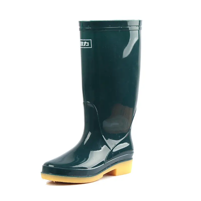 Pull-Back Rain Boots for Women, Waterproof and Non-Slip Rubber Shoes, Autumn High-Top Rain Boots, Water Shoes, Summer Overshoes, Fashionable and Versatile - Image 5