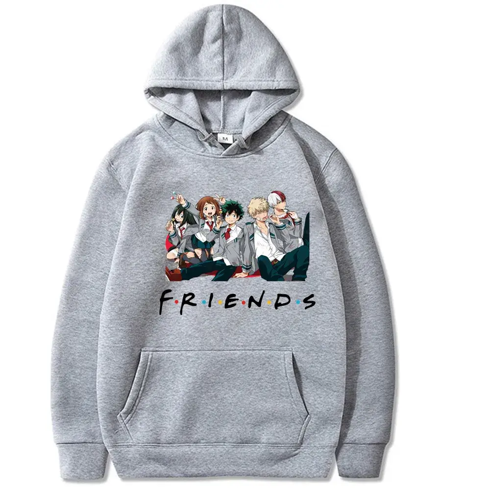 Yellow Boku My Hero Academia Hooded Sweatshirt for Men - Image 4