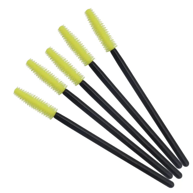 Silicone Eyelash Curl Brush Set Red Black