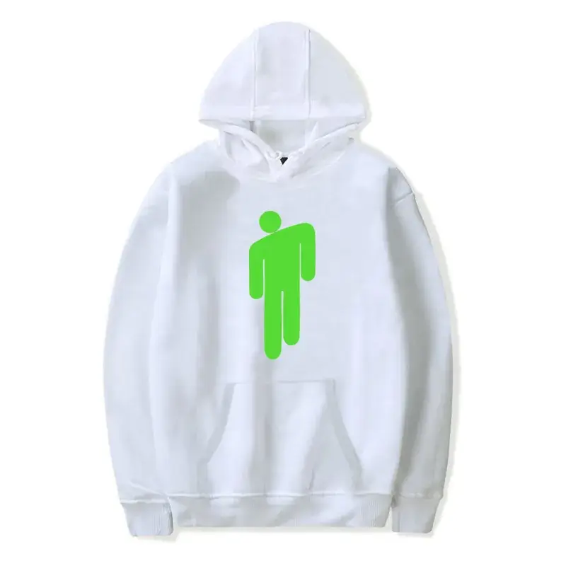 Black Green Graphic Hoodie for Men - Image 7