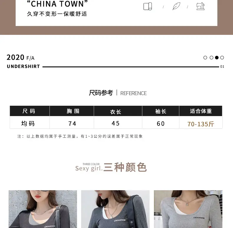 Women's Grey Long Sleeve Crop Top Set with Grey Pants — feature 10