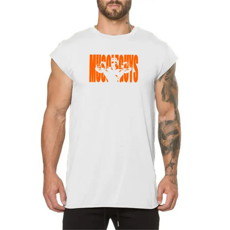 Men Black Graphic T-Shirt Gym Training Wear - Image 4