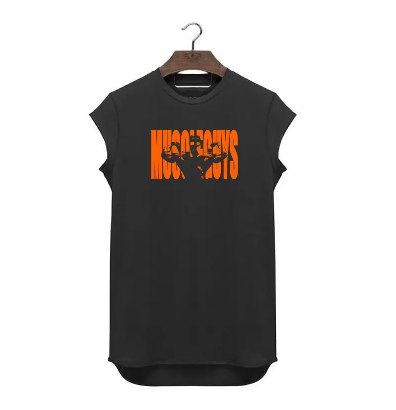 Men Black Graphic T-Shirt Gym Training Wear - Image 2