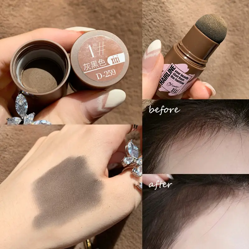 Xixi Natural Hairline Contouring Shadow Powder Light Brown