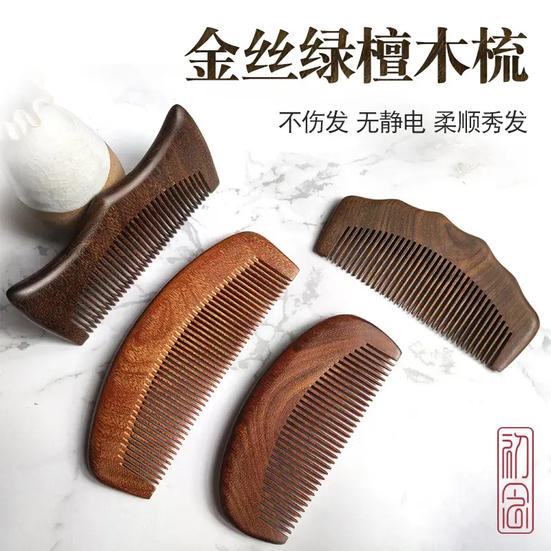 Golden Silk Scalp Comb for Men Hair Therapy - Image 14