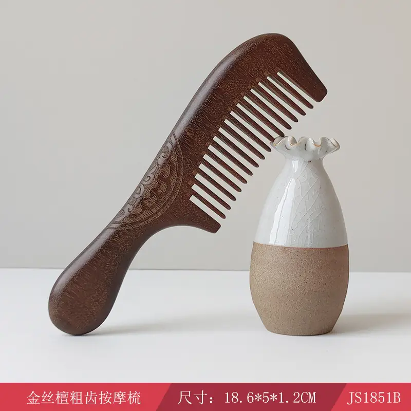 Golden Silk Scalp Comb for Men Hair Therapy - Image 9
