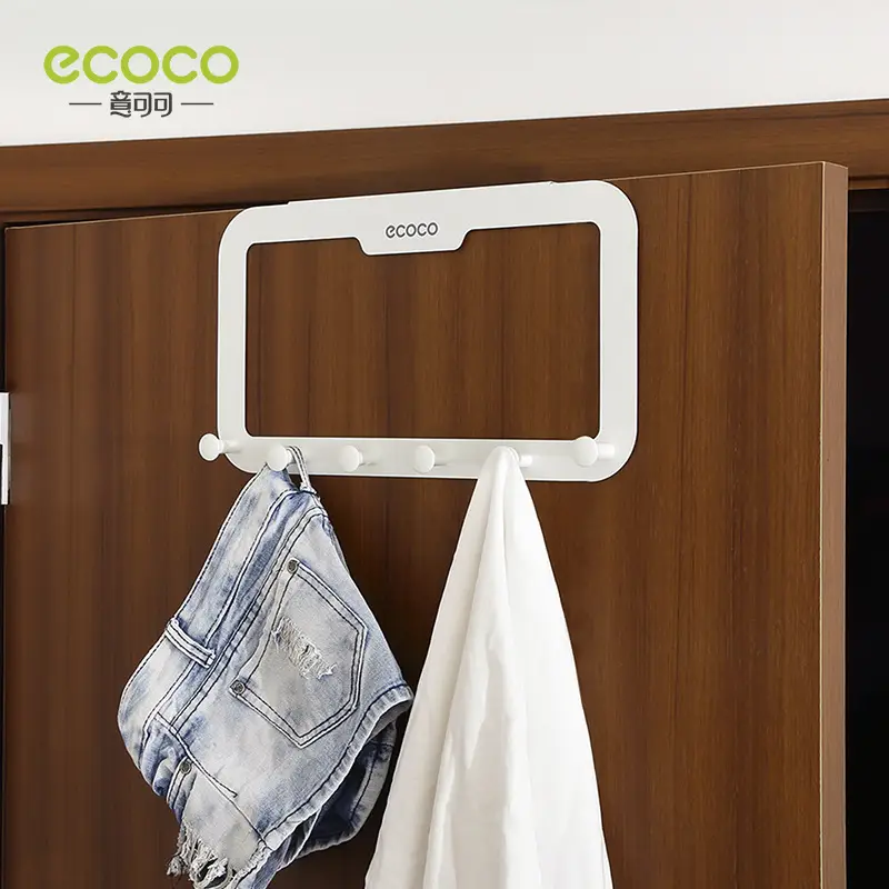 Door Wall Hook for Clothes & Bags Gray - Image 7