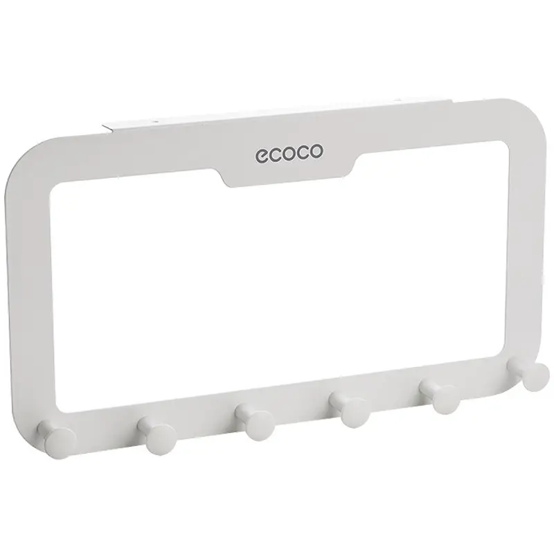 Door Wall Hook for Clothes & Bags Gray - Image 9