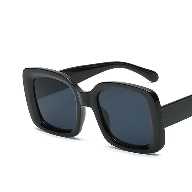 Green Large Frame Jelly Sunglasses with Gradient Lens - Image 11