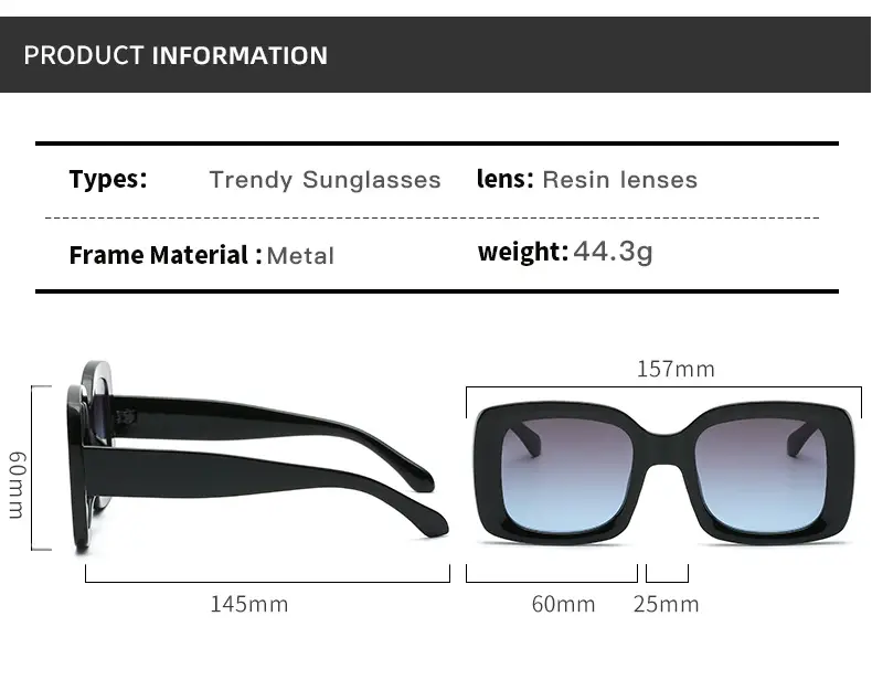 Green Large Frame Jelly Sunglasses with Gradient Lens β feature 3