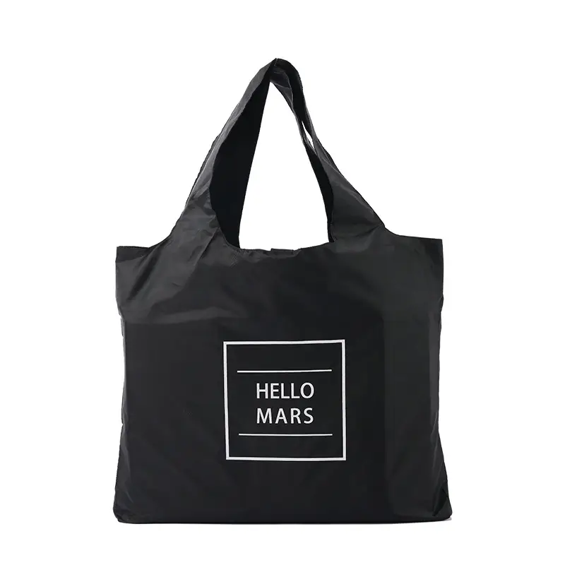 Waterproof Folding Shopping Bag Green Large Capacity - Image 8
