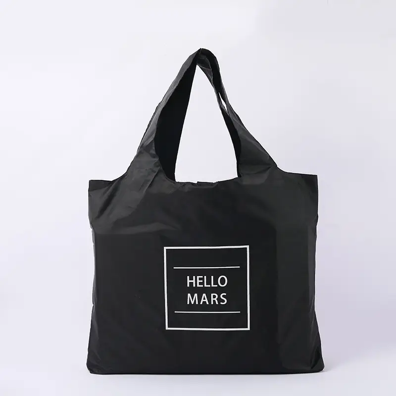 Waterproof Folding Shopping Bag Green Large Capacity - Image 3