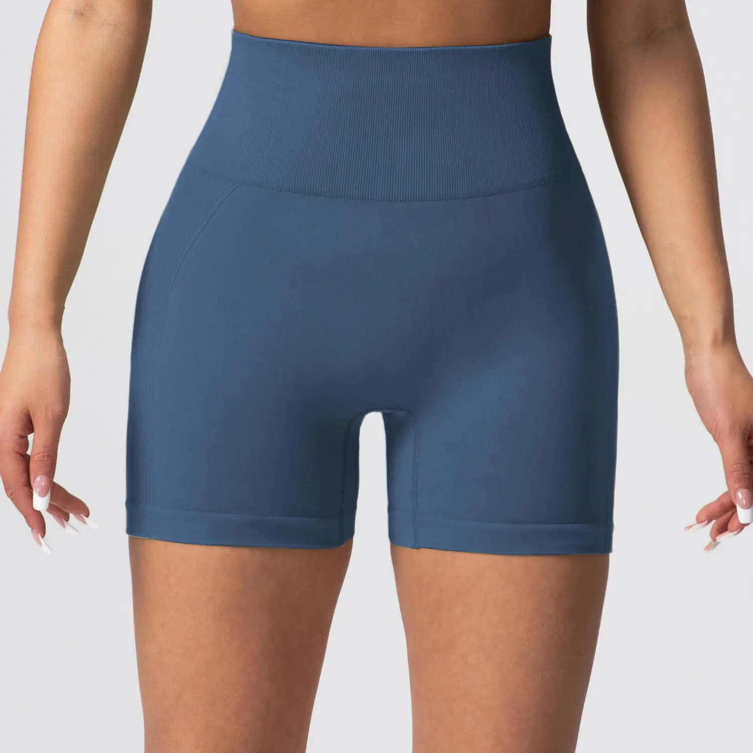 Pink Tight Hip Yoga Pants for Women Quick-Drying Fitness Shorts — feature 12