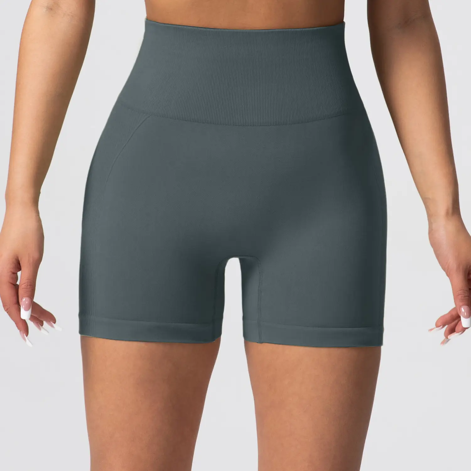 Pink Tight Hip Yoga Pants for Women Quick-Drying Fitness Shorts — feature 27