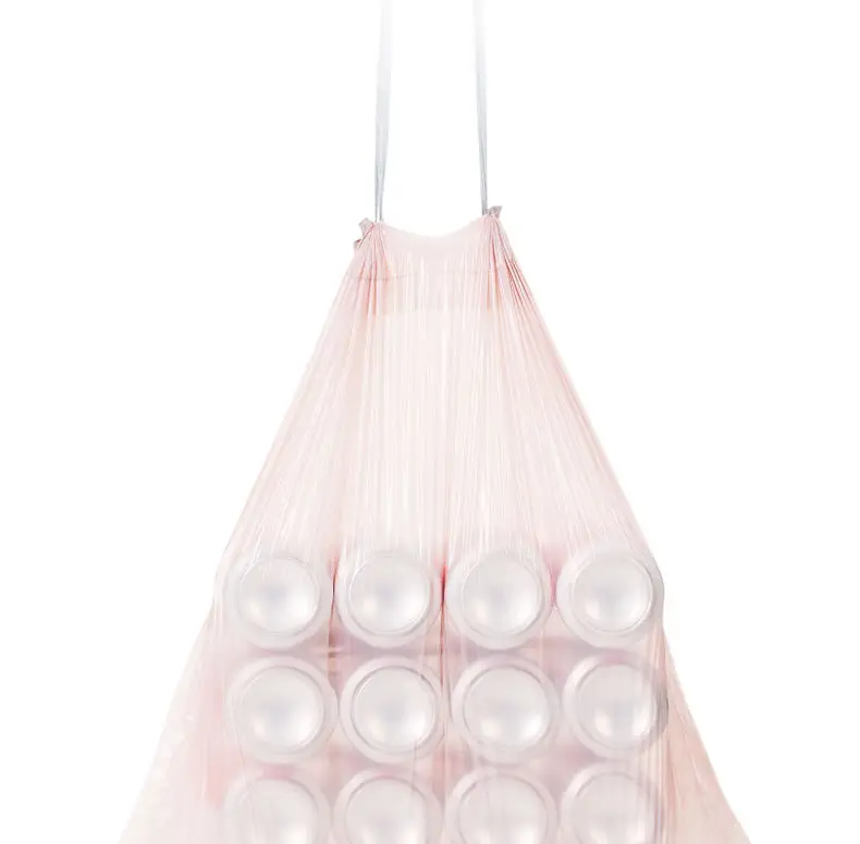 Gucheng Drawstring Black Plastic Bag 60x55cm — feature 5